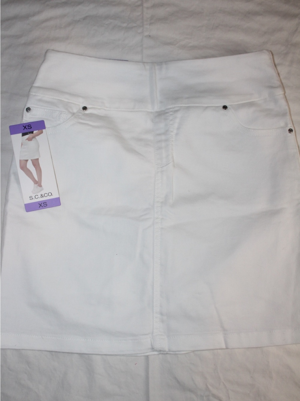 S.C. & Co. White Pencil Skirt - XS
